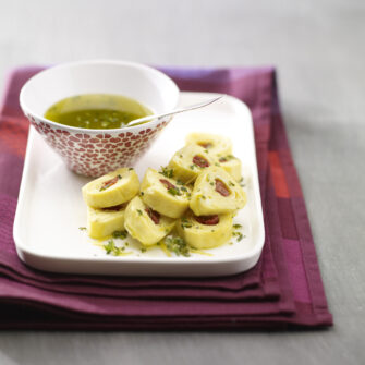 omelette arrotolata con citronnette Sale&Pepe ricetta