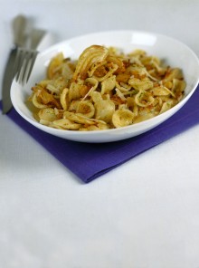 Le orecchiette con le briciole al profumo di limone