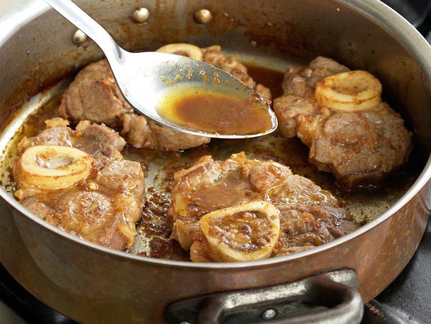 Ossobuco con risotto Sale&Pepe