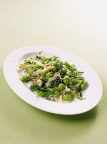 Padellata verde ai semi di finocchio