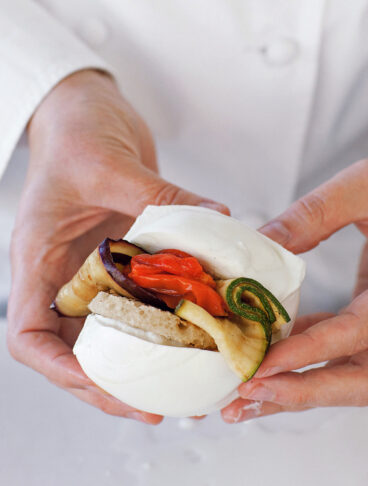 panino di mozzarella verdure e mollica Sale&Pepe