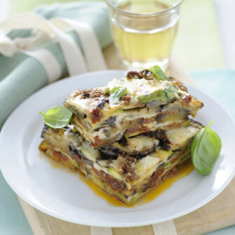 parmigiana di melanzane e zucchine al pesto rosso Sale&Pepe ricetta
