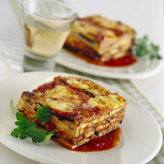 parmigiana di melanzane e zucchine alla griglia Sale&Pepe ricetta
