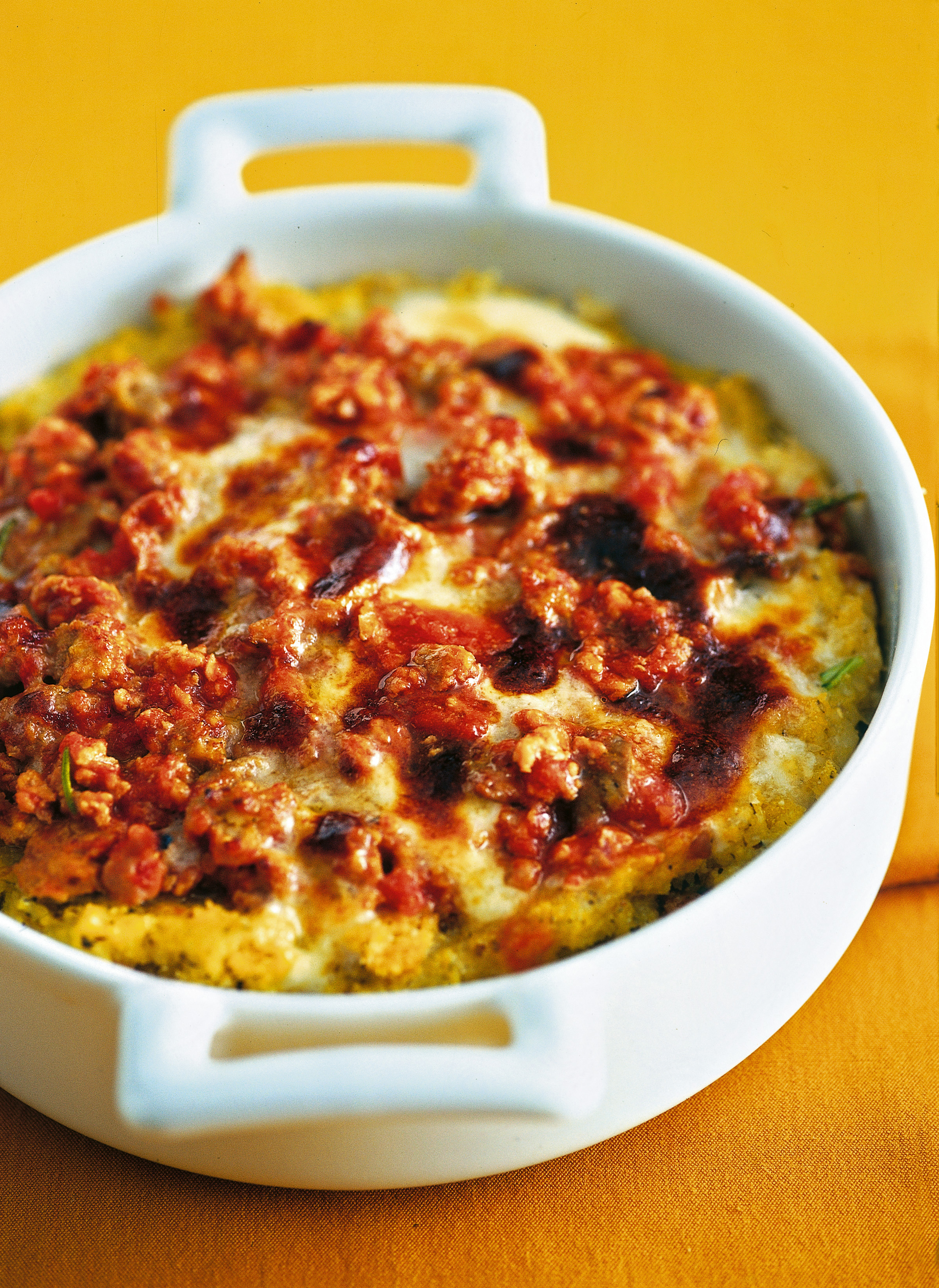 La Polenta Pasticciata Ai Funghi Sale Pepe