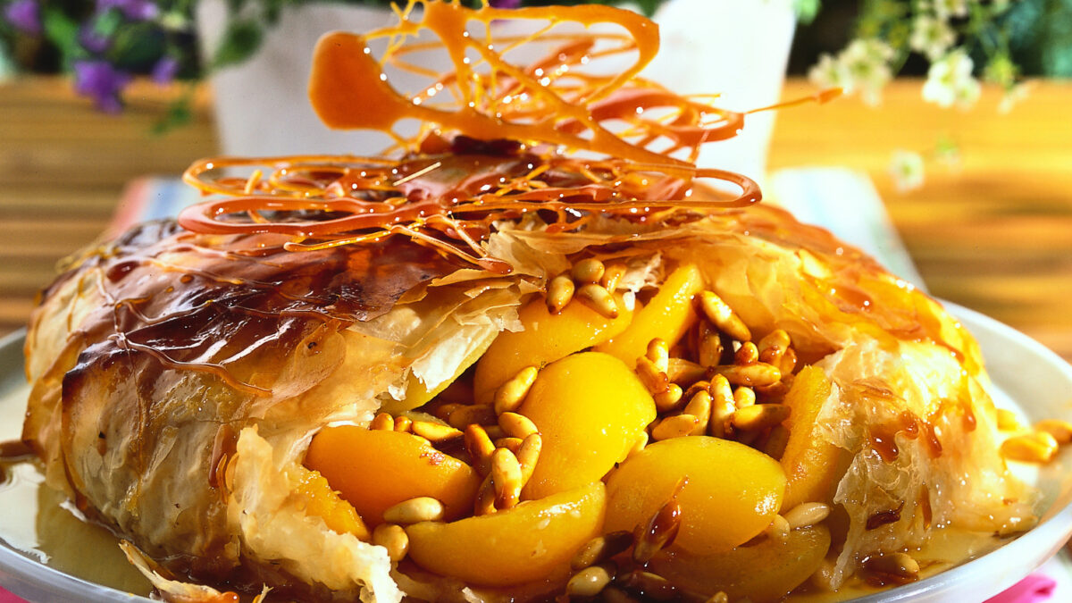Pastilla di albicocche e pinoli