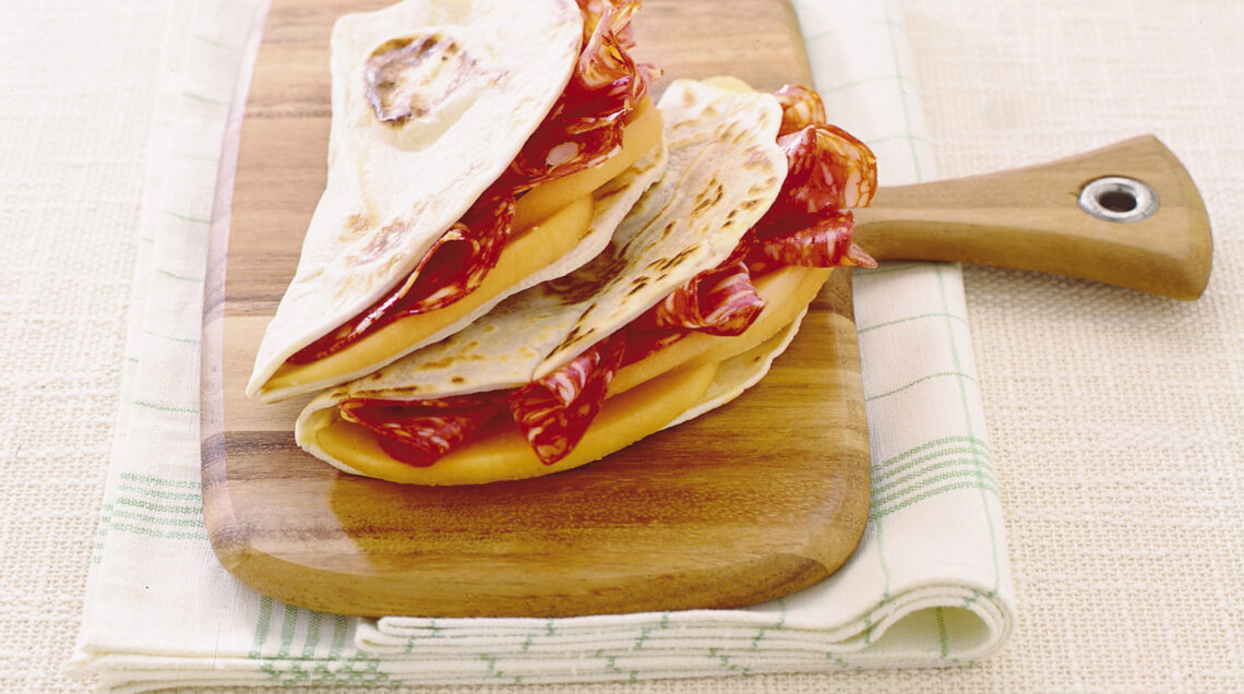 piadine-saporite-con-miele-e-melone