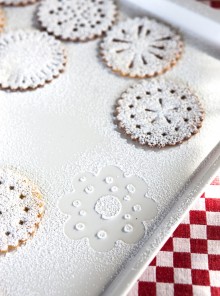 Pizzi di frolla alla vaniglia