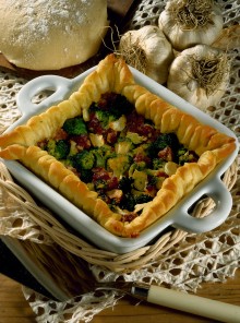 Pizzotta piccante ai broccoli