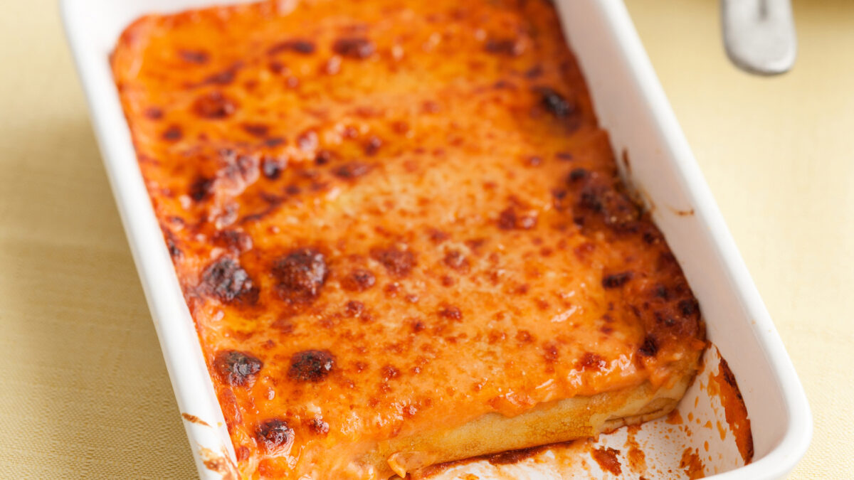 Cannelloni di crespelle con ricotta e spinaci