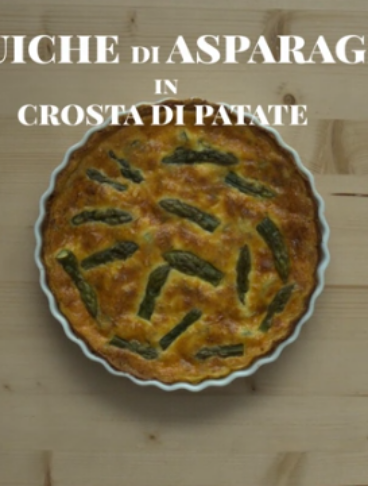 Quiche di asparagi in crosta di patate Sale&Pepe