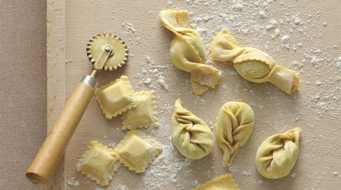 ravioli a fagottino Sale&Pepe ricetta