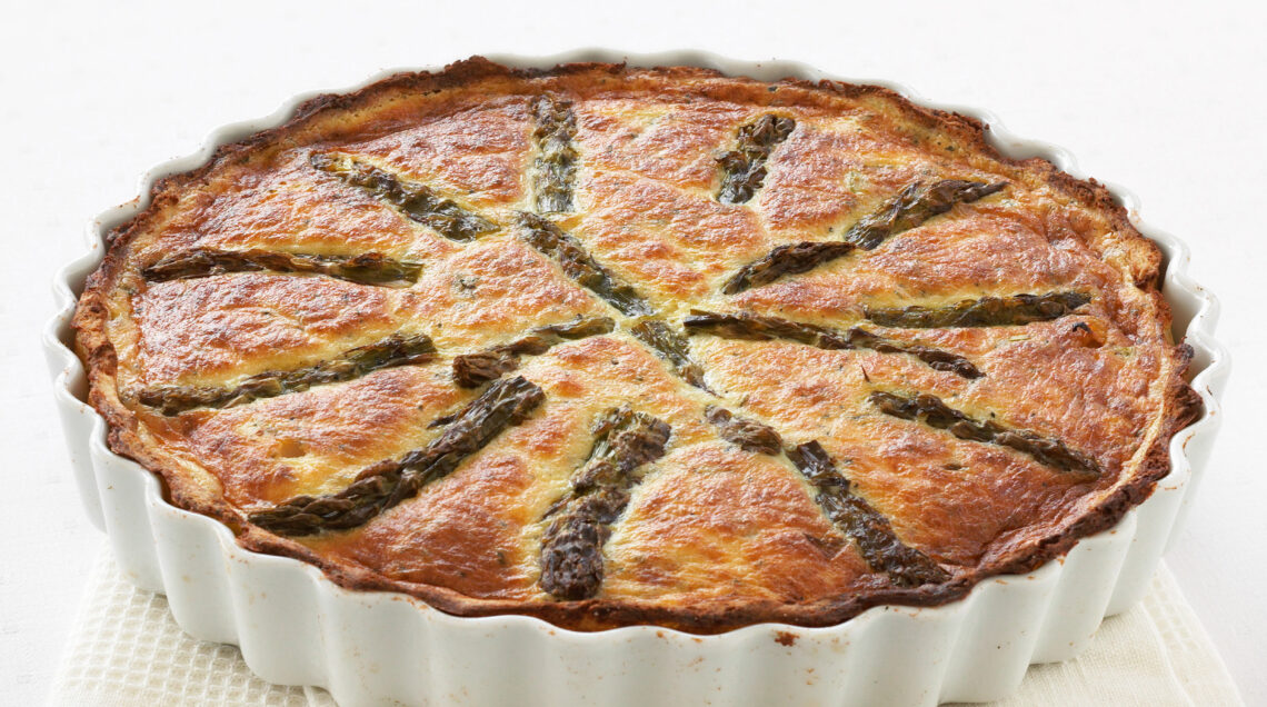 ricetta quiche-di-asparagi-in-crosta-di-patate