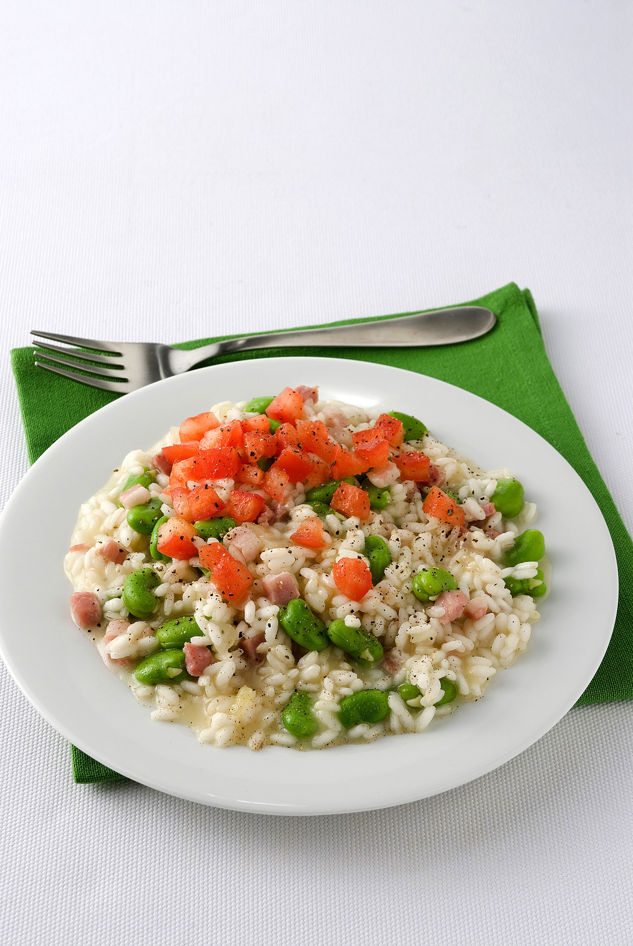 Risotto con pancetta e pecorino Sale&Pepe