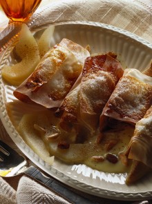 Rotolini con la crema pasticcera
