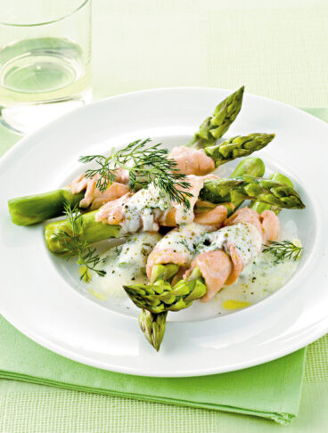 rotolini di salmone e asparagi Sale&Pepe