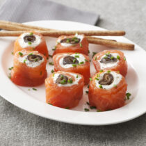 rotolini di salmone e datteri Sale&Pepe ricetta