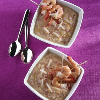 salsa di ravanelli con gamberetti Sale&Pepe