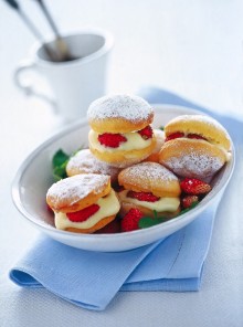 Il sandwich con fragoline