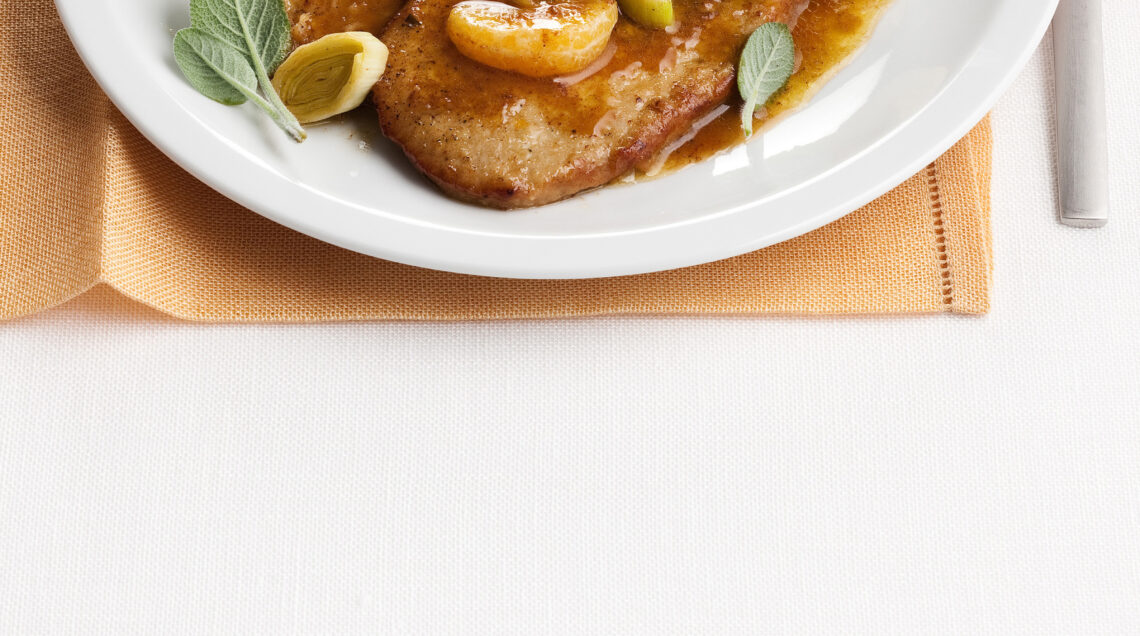 scaloppine-di-vitello-al-mandarino ricetta