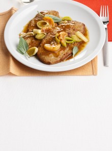 Scaloppine di vitello al mandarino