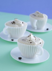 Il semifreddo al caffè con granella di chicchi