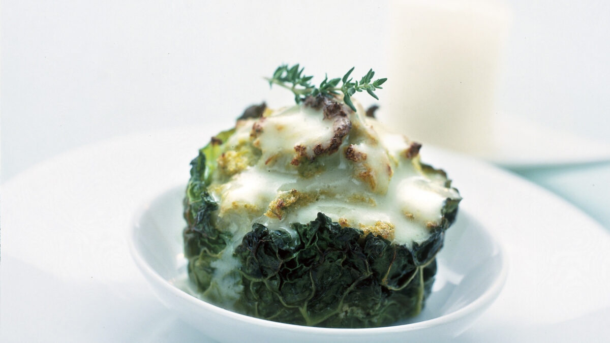 Sformatini di cavolfiore con salsa tartufata