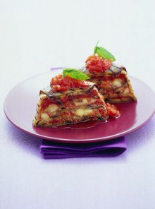 Sformatini di parmigiana alla griglia