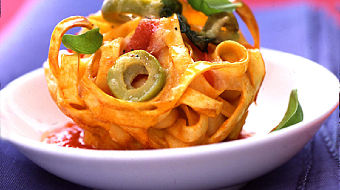 sformatini-di-tagliatelle ricetta