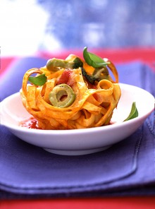 Gli sformatini di tagliatelle