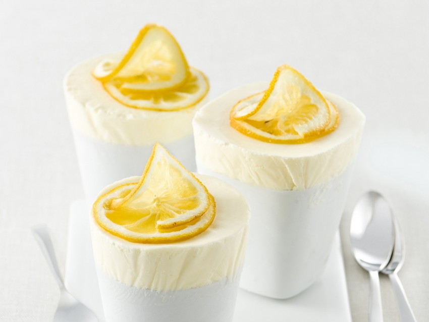 Soufflè gelato cremoso al limone Sale&Pepe