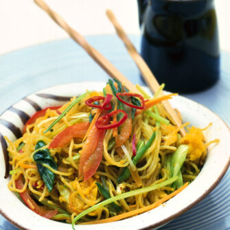 spaghetti di riso piccanti Sale&Pepe ricetta