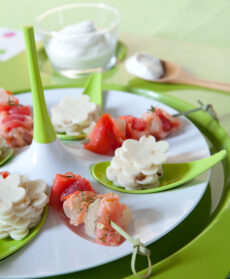 stecchi con salmone e pompelmo Sale&Pepe ricetta