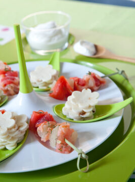 stecchi con salmone e pompelmo Sale&Pepe ricetta