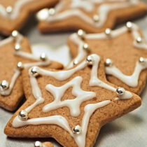 stelline-glassate-di-pasta-speziata immagine