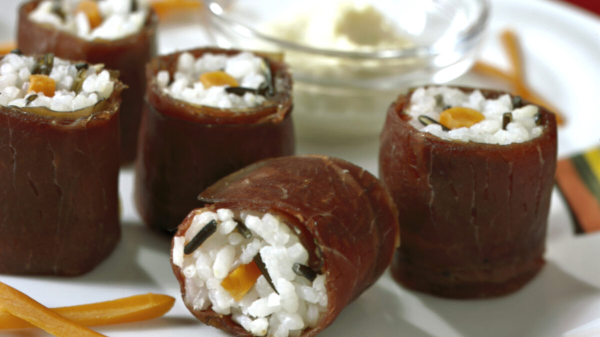Sushi di bresaola