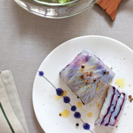 terrina di baccalà al radicchio Sale&Pepe ricetta