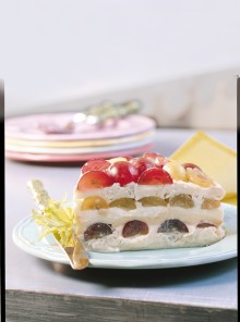 Terrina di formaggi all'uva