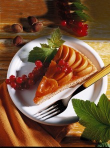 Torta con le albicocche