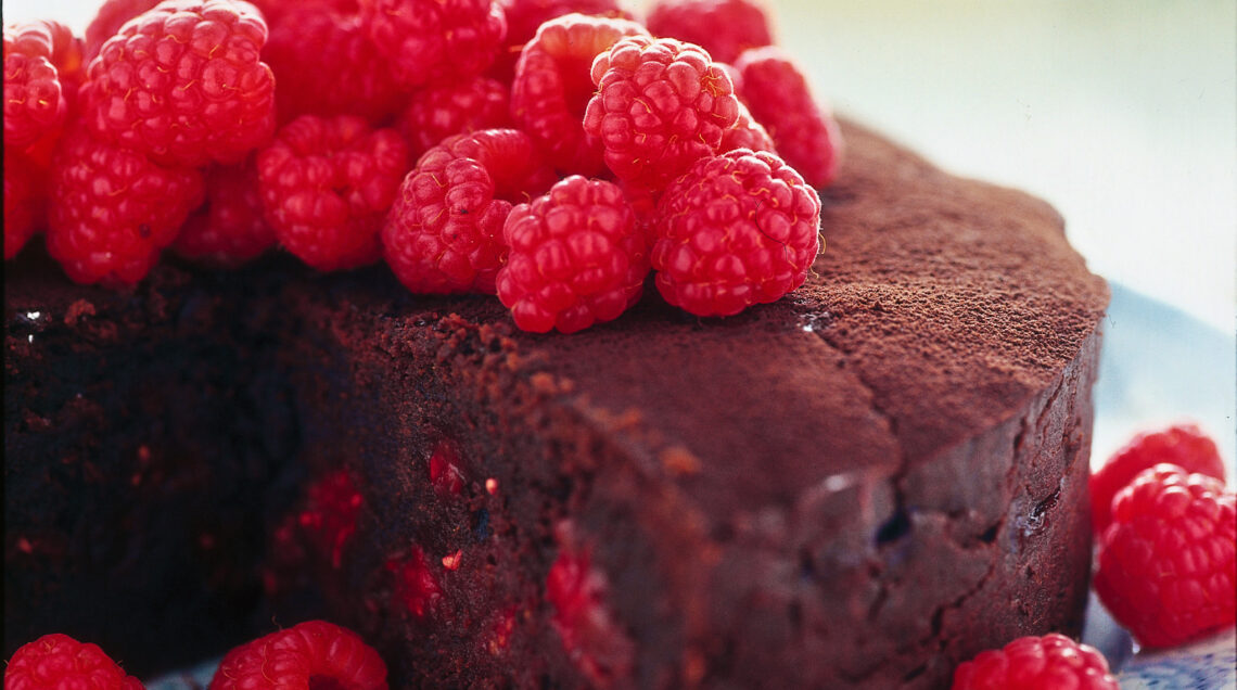 torta-di-lamponi-e-cioccolato ricetta