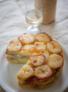 La torta di speck e patate