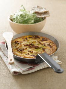 Torta di speck e patate