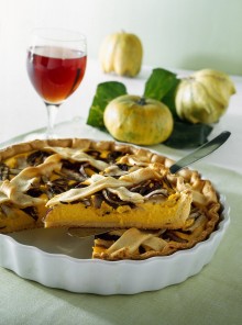 Torta salata con la zucca