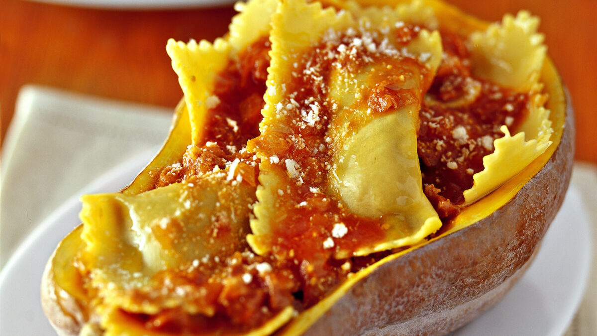 Tortelli di zucca con la mostarda - Sale&Pepe