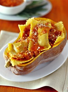 Tortelli con la mostarda