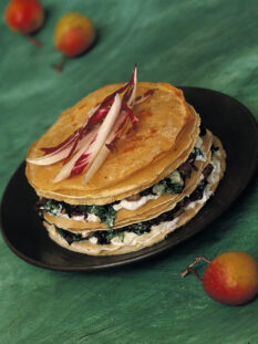 tortini di crepes al radicchio Sale&Pepe