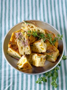I triangoli di pipe e salsiccia