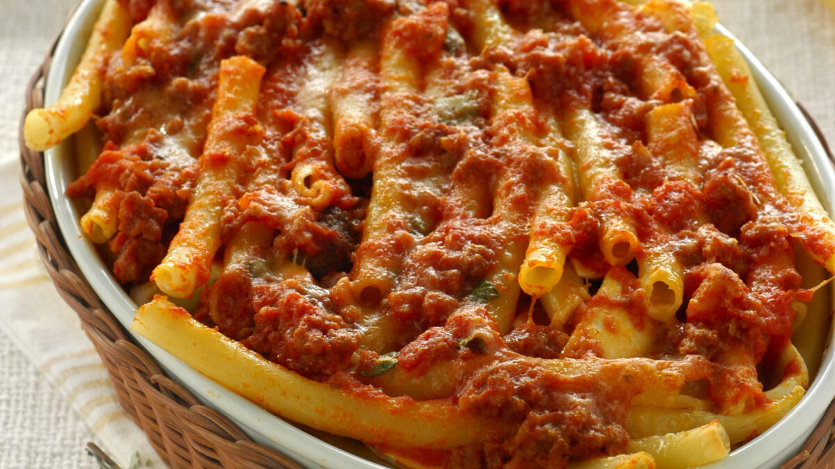 pasta al forno alla pugliese
