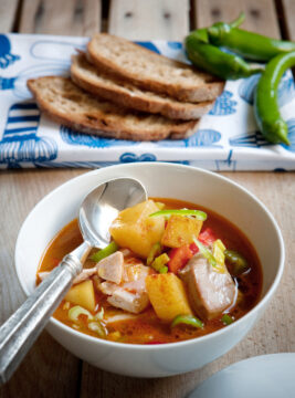 zuppa basca di tonno e patate Sale&Pepe ricetta