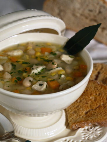 zuppa di patate e cannellini