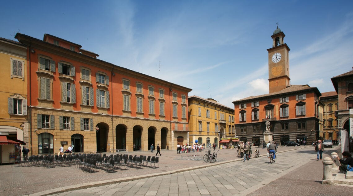 Cattedrale sulla Piazza Prampolini, Reggio Emilia, EmiliaRomagna